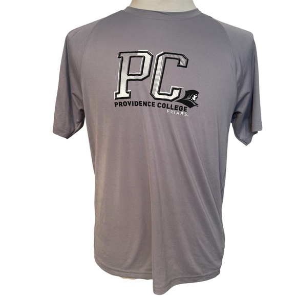 CHAMPION PROVIDENCE COLLEGE PC MENS SHIRT TEE SHORT SLEEVE GRAY BLACK Size L - Picture 1 of 11